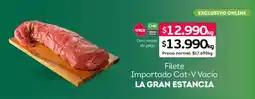 Tottus La Gran Estancia filete importado cat-v vacío oferta