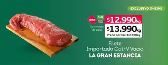 La Gran Estancia filete importado cat-v vacío