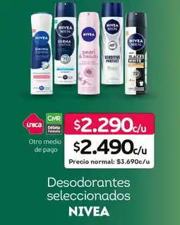 Tottus Nivea desodorantes oferta