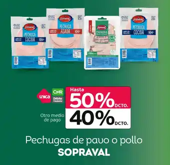 Sopraval pechugas de pavo o pollo