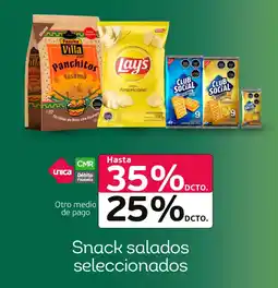 Tottus Snack salados seleccionados oferta