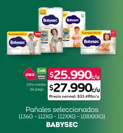 Tottus Babysec pañales seleccionados oferta