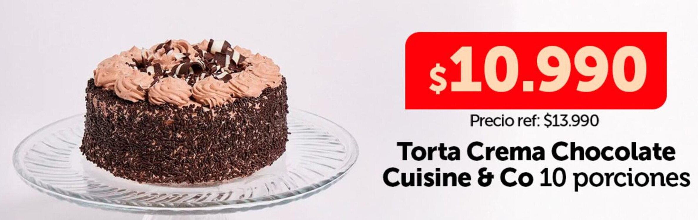 Santa Isabel Cuisine & Co torta crema chocolate oferta