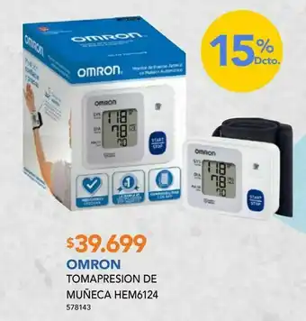 Salcobrand Omron toma presión de muñeca hem6124 oferta