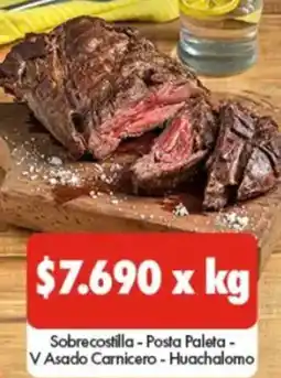 Super Bodega a Cuenta Sobrecostilla - posta paleta - vasado carnicero - huachalomo oferta