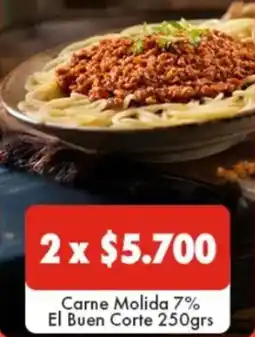 Super Bodega a Cuenta Carne molida 7% el buen corte oferta