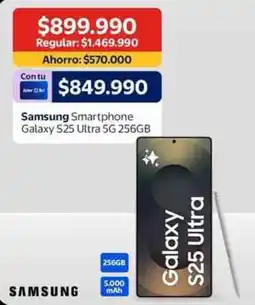 Lider Samsung smartphone galaxy S25 Ultra oferta