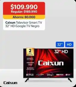 Lider Caixun televisor smart tv 32" oferta