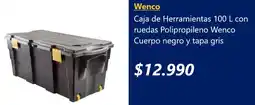 Lider Wenco caja de herramientas con ruedas oferta