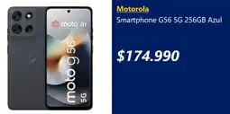 Lider Motorola smartphone G56 5G oferta