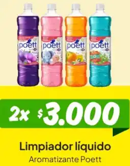 Unimarc Poett limpiador líquido aromatizante oferta