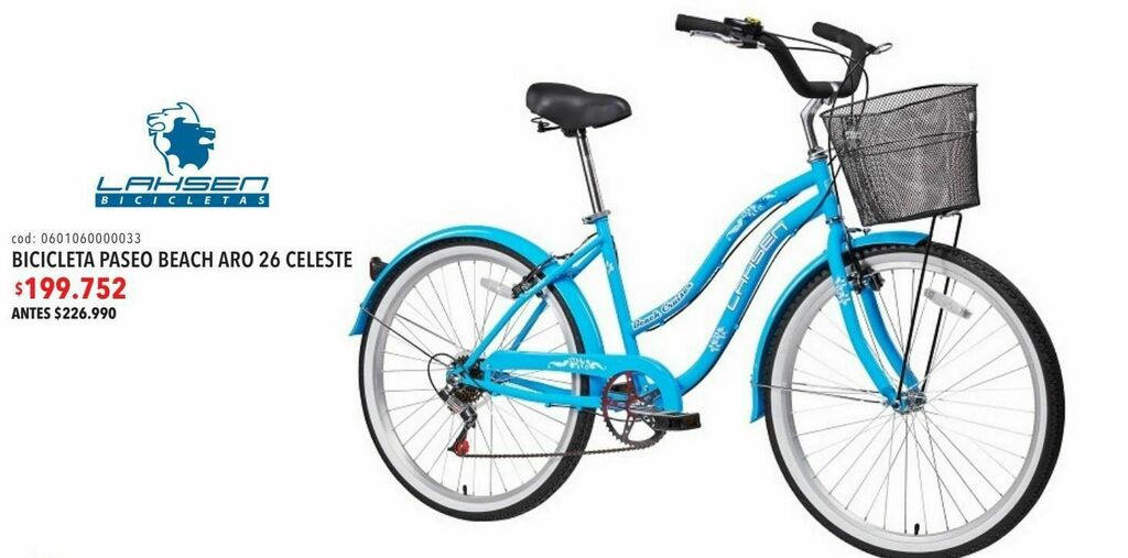 Bicicleta de paseo bianchi aro online 26