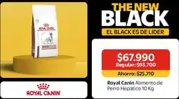 Lider Royal Canin alimento de perro hepático oferta