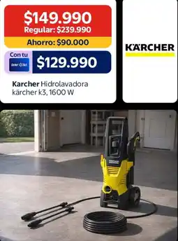 Lider Karcher hidrolavadora kärcher k3, 1600 w oferta
