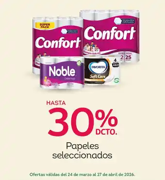 Confort o Noble papeles