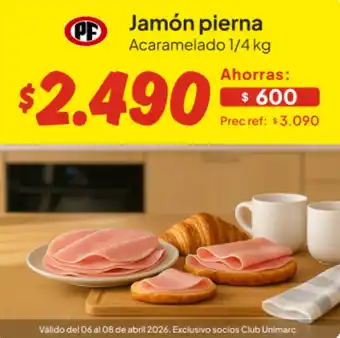 PF jamón pierna acaramelado