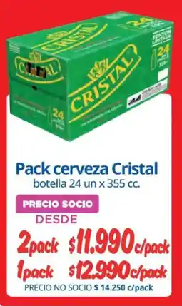 Alvi Cristal cerveza oferta