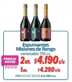 Alvi Espumantes Misiones de Rengo oferta