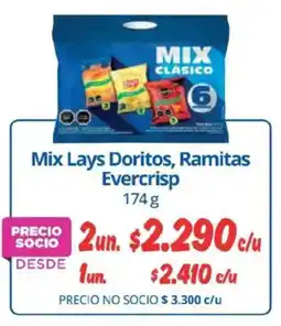 Alvi Mix Lays Doritos, Ramitas Evercrisp oferta