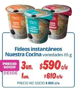 Alvi Nuestra Cocina fideos instantaneos oferta