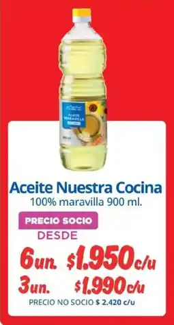 Alvi Nuestra Cocina aceite 100% maravilla oferta