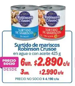 Alvi Robinson Crusoe surtido de mariscos oferta