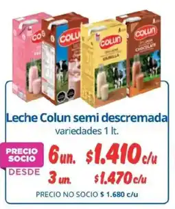 Alvi Colun leche semi descremada oferta