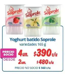 Alvi Soprole yoghurt batido oferta