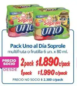 Alvi Soprole uno al día multifruta o frutilla oferta