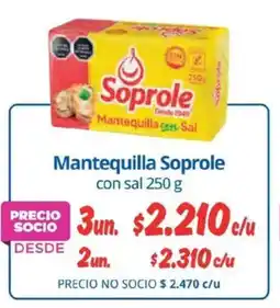 Alvi Soprole mantequilla con sal oferta