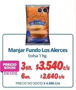 Alvi Los Alerces manjar fundo oferta