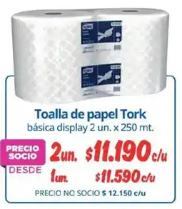Alvi Tork toalla de papel oferta