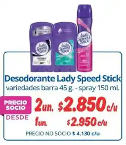 Alvi Lady Speed Stick desodorante oferta