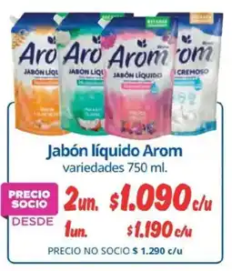 Alvi Arom jabón líquido oferta