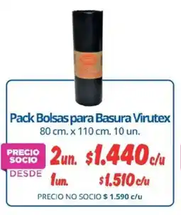 Alvi Virutex bolsas para basura oferta