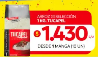 Tucapel arroz g1 selección
