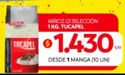 Central Mayorista Tucapel arroz g1 selección oferta