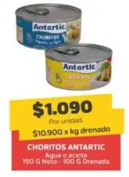 Super Ganga Choritos antartic aqua o aceite oferta