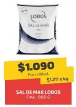 Super Ganga Lobos sal de mar oferta