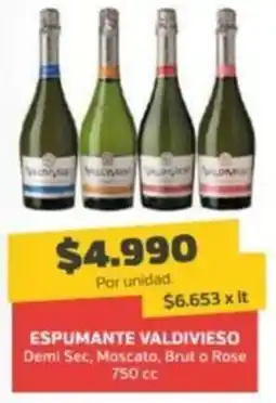 Super Ganga Valdivieso espumante oferta
