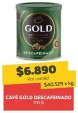 Super Ganga Gold descafeinado café oferta