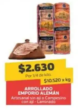 Super Ganga Alemán arrollado emporio oferta