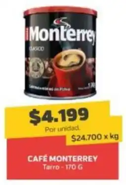 Super Ganga Monterrey café oferta