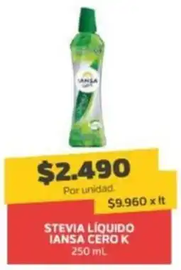 Super Ganga Iansa cerok stevia líquido oferta