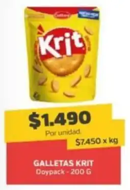 Super Ganga Krit galletas doypack oferta