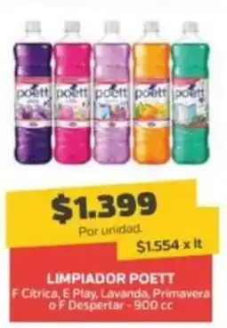 Super Ganga Poett limpiador oferta