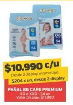 Super Ganga Bb care premium pañal oferta