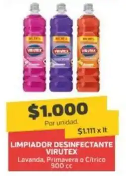 Super Ganga Virutex limpiador desinfectante oferta