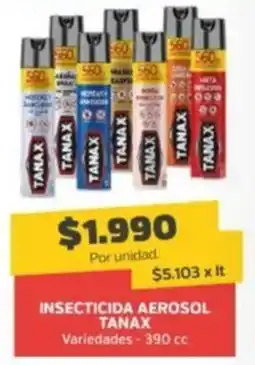Super Ganga Tanax insecticida aerosol oferta