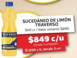 Super Ganga Traverso sucedáneo de limón oferta